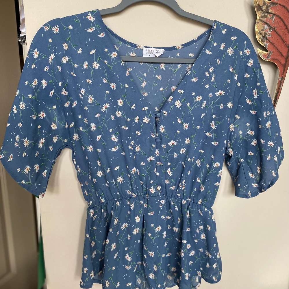 Floral Print Blouse